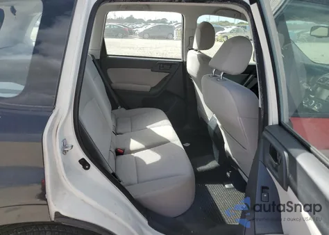 2016 Subaru Forester 2.5I from USA, damaged, VIN JF2SJABC9GH540723